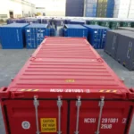 20ft High Cube Hard Open Top (Stahlboden) Container